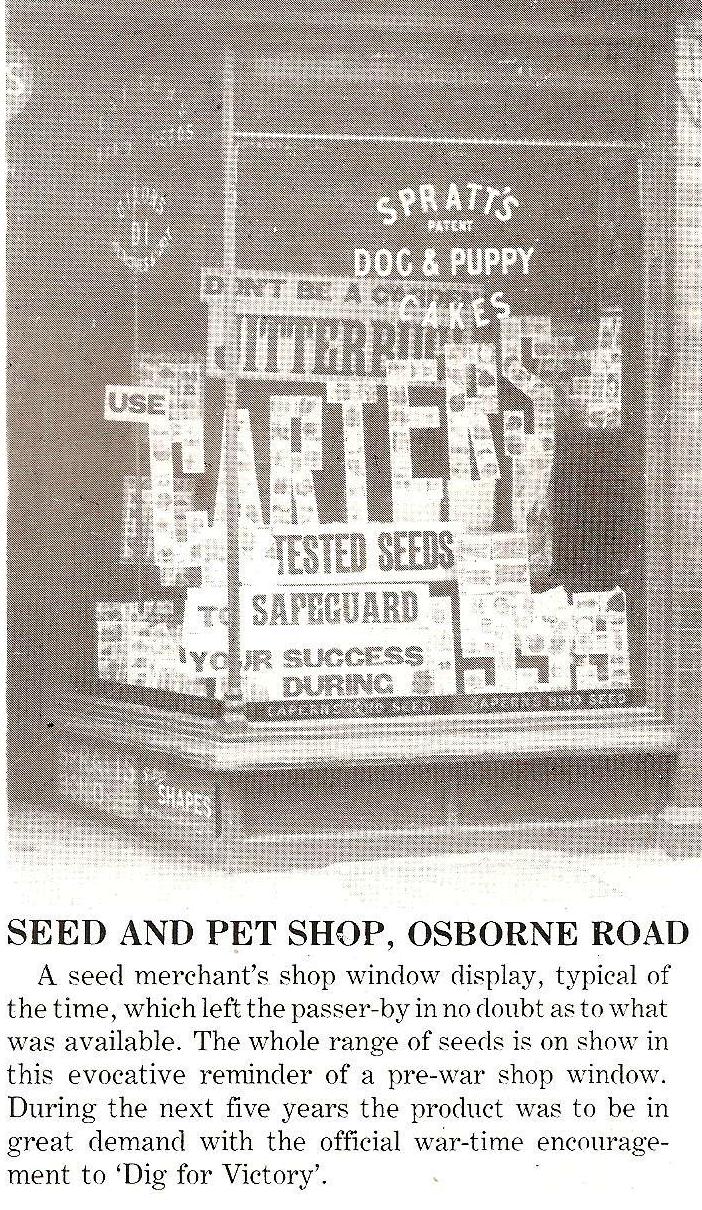 Seed and Pet shop 1940's